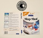 Slap Shot - Jacket Cover - Master System - Sega - Original 