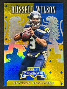Russell Wilson 2015 Panini Novatos y Estrellas Inserto de Cruzada #C3 | Seahawks - Imagen 1 de 2