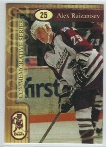 Alex Raizantsev 2001-02 Hershey Bears (AHL) 