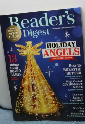 Reader’s Digest Holiday Angels, Board Games Dec 2021 Jan 2022 - Image 1 of 4