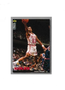 1995-96 Collector's Choice PLAYERS CLUB #49 Bimbo Coles MIAMI HEAT - Picture 1 of 3
