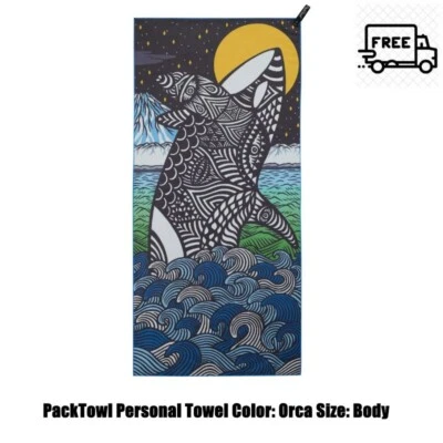 PackTowl Toalla Personal Color: Orca Tamaño: Cuerpo Foto 1 de 4