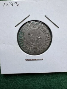 Prussia Silver Grosz, 1533 XF+ - Picture 1 of 4
