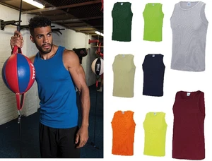 RW Mens light weight AWDis Just Cool Sporty Breathable Running Yogga Vest JC007