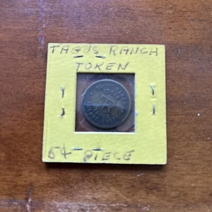 Tulare, CA Tagus Ranch Store G/F 5¢ In Merchandise Token - Picture 1 of 2