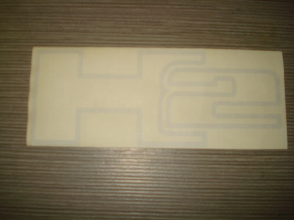 Hummer Aufkleber 20cm Logo Badge Emblem Sticker Schrift H2 SUV SUT V8 silver NEU - Bild 1 von 1