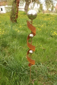 Gebraucht Rost Stab 120 cm Gartendeko Metall Gartenstecker - Bild 1 von 1