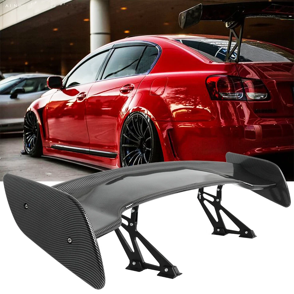 For Lexus HS250h 2010-2012 46" Carbon Fiber Rear Trunk Spoiler Wing Lip GT-Style - Image 1 of 4