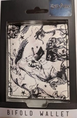 Licensed Harry Potter Creatures Wallet Bifold Advanced Wizardry Bioworld Dobby - Image 1 of 4
