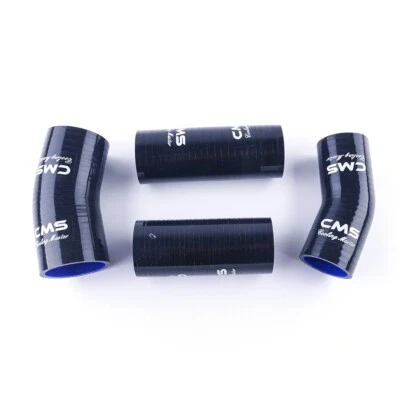 Silicone Intercooler Turbo Boost Hose for Peugeot 207 GT 1.6 HDI 110 KW Black  Foto 1 de 4