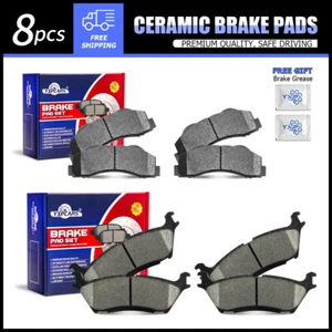 Pastillas de freno delanteras y traseras de cerámica para frenos de estacionamiento eléctricos Ford F-150 2015-2020 - Imagen 1 de 8