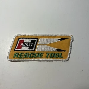 Vintage ~ HURST RESCUE TOOL Jaws Of Life Patch ~ EMS Fire Department Paramedic - Picture 1 of 5