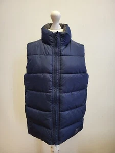 UU774 BOYS GAP NAVY BLUE SLEEVELESS ZIPPED BODY WARMER UK AGE 9-10 YEARS M - Picture 1 of 5