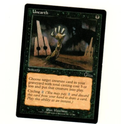 MTG Unearth Urzas Saga #72 Magic The Gathering Vintage Single - Image 1 of 4