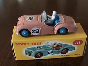 Atlas, Dinky Toys 111 Triumph TR2 Neuwertig & Originalverpackt. Top. UK Porto inklusive - Bild 1 von 6