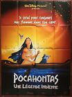 Affiche Pocahontas chambre d'enfant Walt Disney 120 x 160 cm