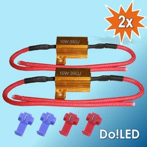 2x SMD LED load resistance resistor 10W / 39 ohm 12V for CANBUS no ERROR - Picture 1 of 1