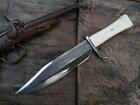 GORGEOUS CUSTOM HAND MADE  13 '' HIGH CARBON STEEL HUNTING DAGGER WITH SHEATH