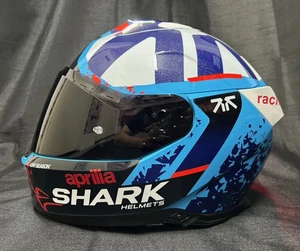 5% de descuento SHARK SKWAL i3 FERNANDEZ con pegatinas APRILIA FLASH LED casco de moto - Imagen 1 de 10