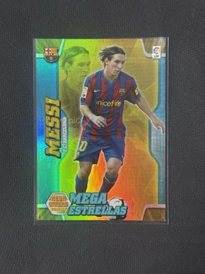 2010-11 Panini Megacracks MGK La Liga Mega Estrellas Лионель Месси #389 - Изображение 1 из 2