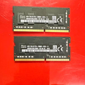 2X 4GB HYNIX DDR4-2666V MEMORY FOR iMAC 5K 2017/2019 (A2115) - Picture 1 of 2