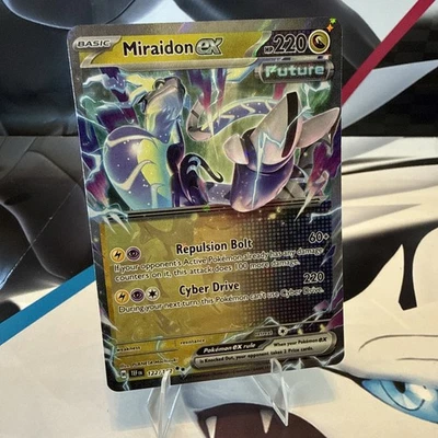 Pokémon TCG Miraidon EX Holo Card 122/162SV05: Temporal Forces - Image 1 of 2