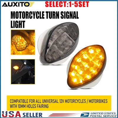 Luces LED de humo para motocicleta para Honda CBR 600 F4 99-00 2-10X Foto 1 de 2