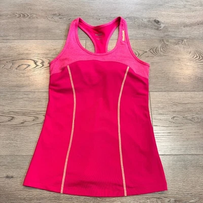 Reebok Racerback Tank Top Small S Women's Workout Fitness Athletic Hot Pink - Image 1 of 4
