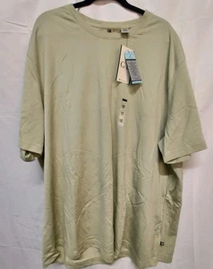 Geoffrey Beene Men’s NWT Crew Neck T Shirt Size 3XL Sage Green Short Sleeve - Picture 1 of 6