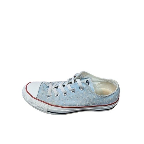 sneakers converse ctas basse taglia 6 donna blu tela tutti i giorni scuola hipster