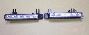 2Pcs LH & RH LED DRL FOR MERCEDES BENZ W463 G500/G350/G63 HEAD LAMP LIGHT COVER - Picture 1 of 6