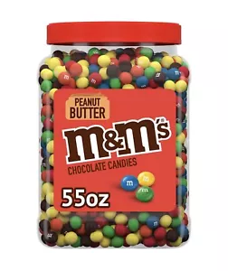 M&M’s Peanut Butter Milk Chocolate Bulk Candy Jar, 55 oz - Picture 1 of 2