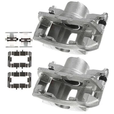 2x Front Brake Calipers w/ Bracket for Acura Legend 1991-1993 RL TL Honda Accord - Image 1 of 4