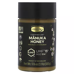 Manuka Honey, UMF 15+, MGO 514+, 17.6 oz (500 g) - Picture 1 of 2