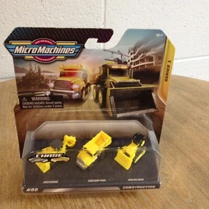 MICRO MACHINES - CONSTRUCTION - #02 - 3er Pack - Serie 1 - 2020 - NEU - Bild 1 von 4