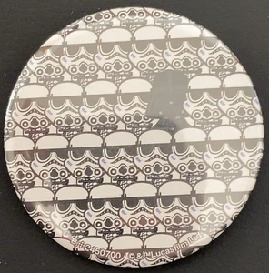 Darth Vader Stormtrooper Star Wars Tin Badge Bandai 2450700 Japanese - Picture 1 of 3