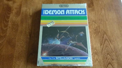 INTELLIVISION IMAGIC DEMON ATTACK REV B BOXED SEALED - Image 1 of 4