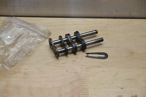 ANSI 60-3 Größe 60 Rollenkette Verbindungsglied 3/4" Teilung x 1/2" Breite Neu    - Bild 1 von 4