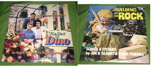 2 LP's Jim Tammy Bakker PTL Club Dino Kartsonakis SONGS STORIES Christian Gospel - Picture 1 of 4