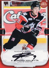 2012/13 Niagara IceDogs Autographs - JORDAN MALETTA