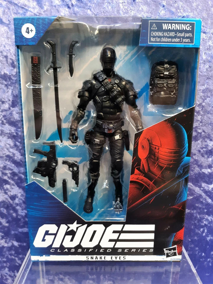 62395 Hasbro G.i. Joe Classified Series Snake Eyes 6 Inch Figure