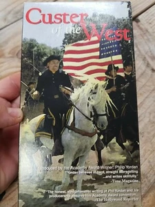 Custer of the West (VHS) 1969 biopic stars Robert Shaw; unrated version - Picture 1 of 2