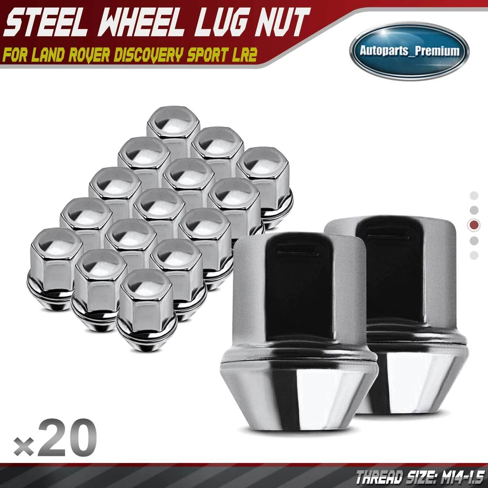 20x Tuerca de rueda para Land Rover LR2 Discovery Range Rover Evoque Velar Jaguar Foto 1 de 4