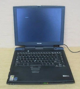 Toshiba SP6050 14.1" Celeron 1.2Ghz 256MB Ram 20GB HDD Laptop PS605E-00004-EN - Picture 1 of 11