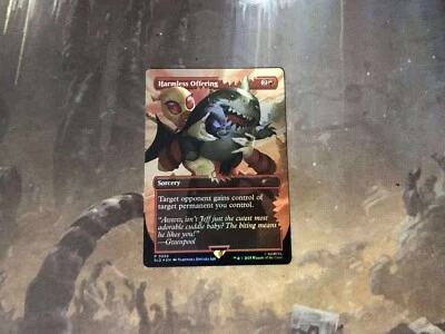 MTG HARMLESS OFFERING RAINBOW FOIL SECRET LAIR MARVEL DEADPOOL #0868 - Image 1 of 2