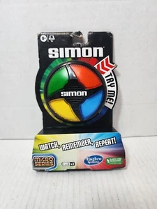 Simon Micro Series 3.5” Mini Electronic Handheld Classic Game Hasbro New - Picture 1 of 2