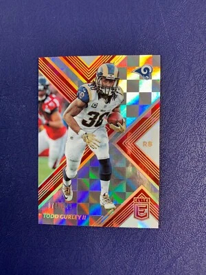 2017 Donruss Elite #56 Todd Gurley II Red SP /149  - Image 1 of 2