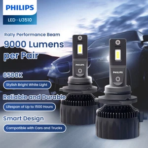 2-Pack Philips Ultinon Rally 3510 High-Brightness Led Car Lights Super Bright - Picture 1 of 29