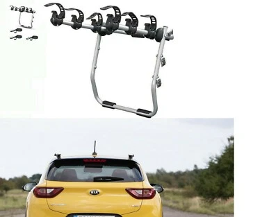 PORTABICI POSTERIORE 3 BICI PER KIA STONIC ANNO 2017 BICI UOMO DONNA MB - Immagine 1 di 4