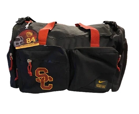 USC Trojans Nike Football Player Duffel Bag Team Issued #84 Cover